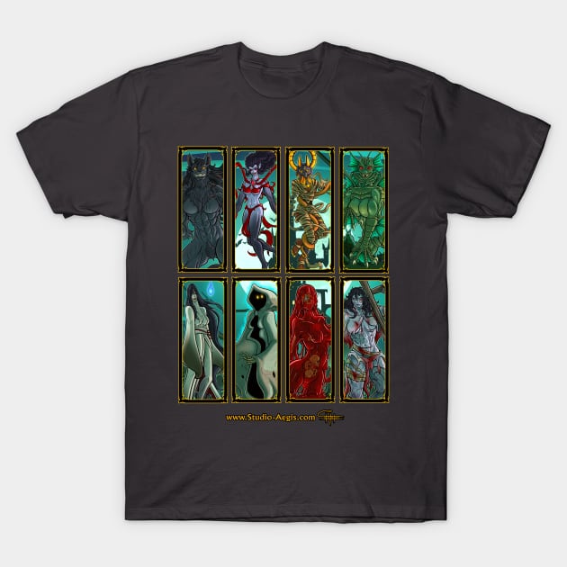 Ladies Of Halloween T-Shirt by Ciel of Studio-Aegis